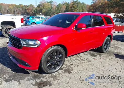 2017 Dodge Durango R/T Rwd z USA, uszkodzony, nr VIN 1C4SDHCTXHC774784